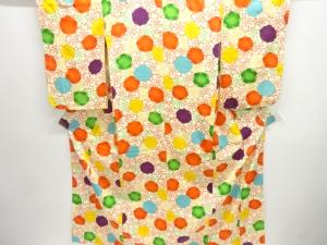 八重梅模様子供着物